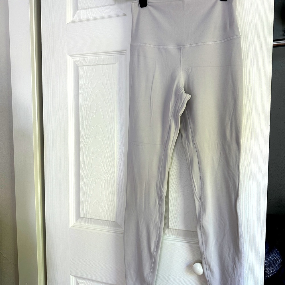 Lululemon align leggings yoga pants size 6 pale grey